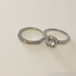 Ring with Band, Size 8