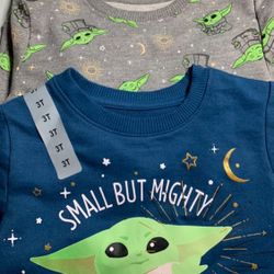 STAR WARS 3T 2PACK SWEATSHIRTS NEW 