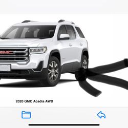 Side rails for 2020 GMC Acadia