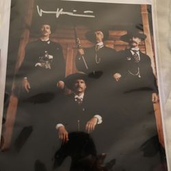 Val Kilmer Autographed 8x10 JSA Certified 