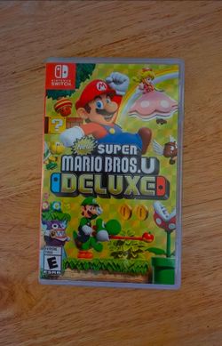 Super Mario Bros U Deluxe for nintendo switch