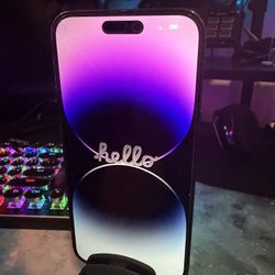 APPLE IPHONE 14 PRO MAX  UNLOCKED 128 GB 