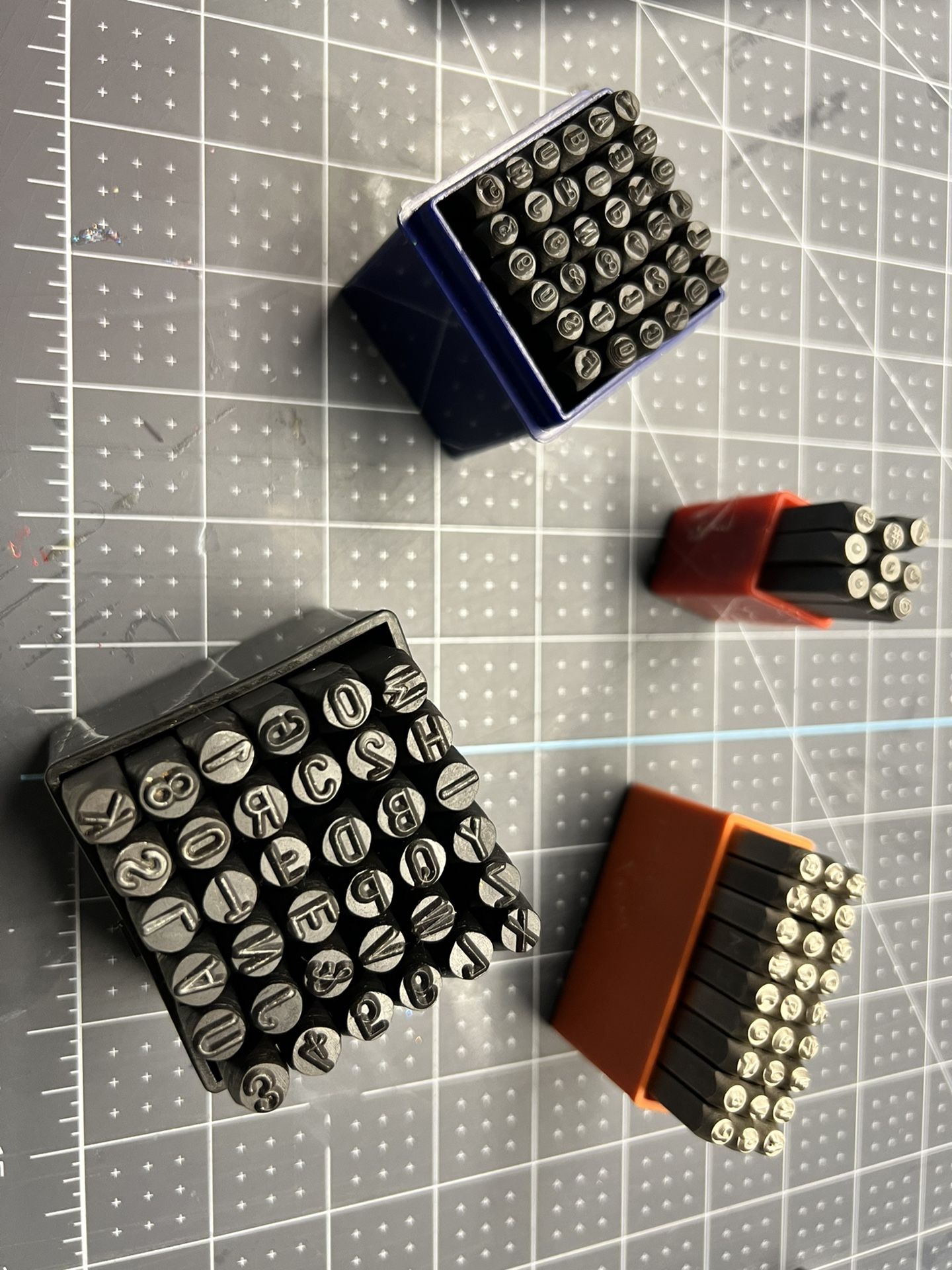 Metal/leather Stamps