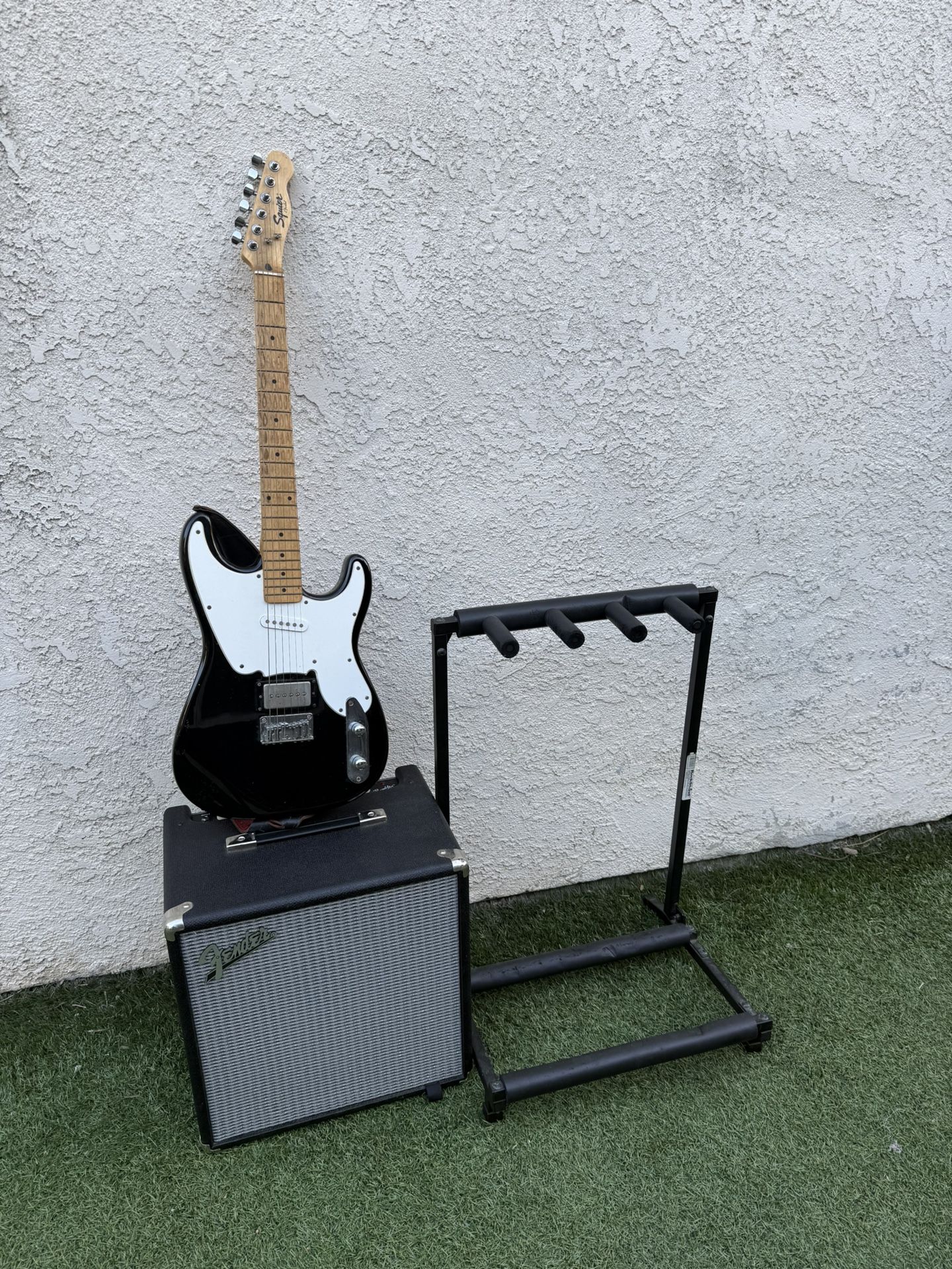2005 Squier ’51 Electric Guitar Fender Amp, and Stand Bundle - Great Condition!