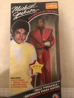 Michael Jackson doll in original box