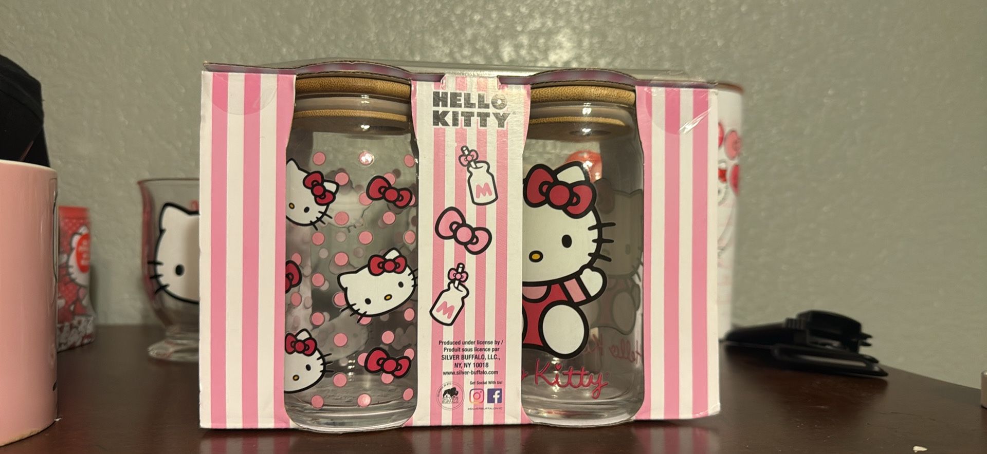 Hello Kitty Tumbler And Straw