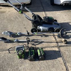 📣 FOR SALE: EGO 56V Yard Equipment – Mower, Trimmer, Dedicated Edger, Batteries & Charger