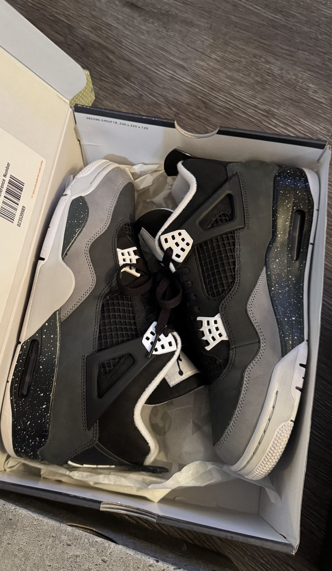 Jordan Fear 4 Size 9