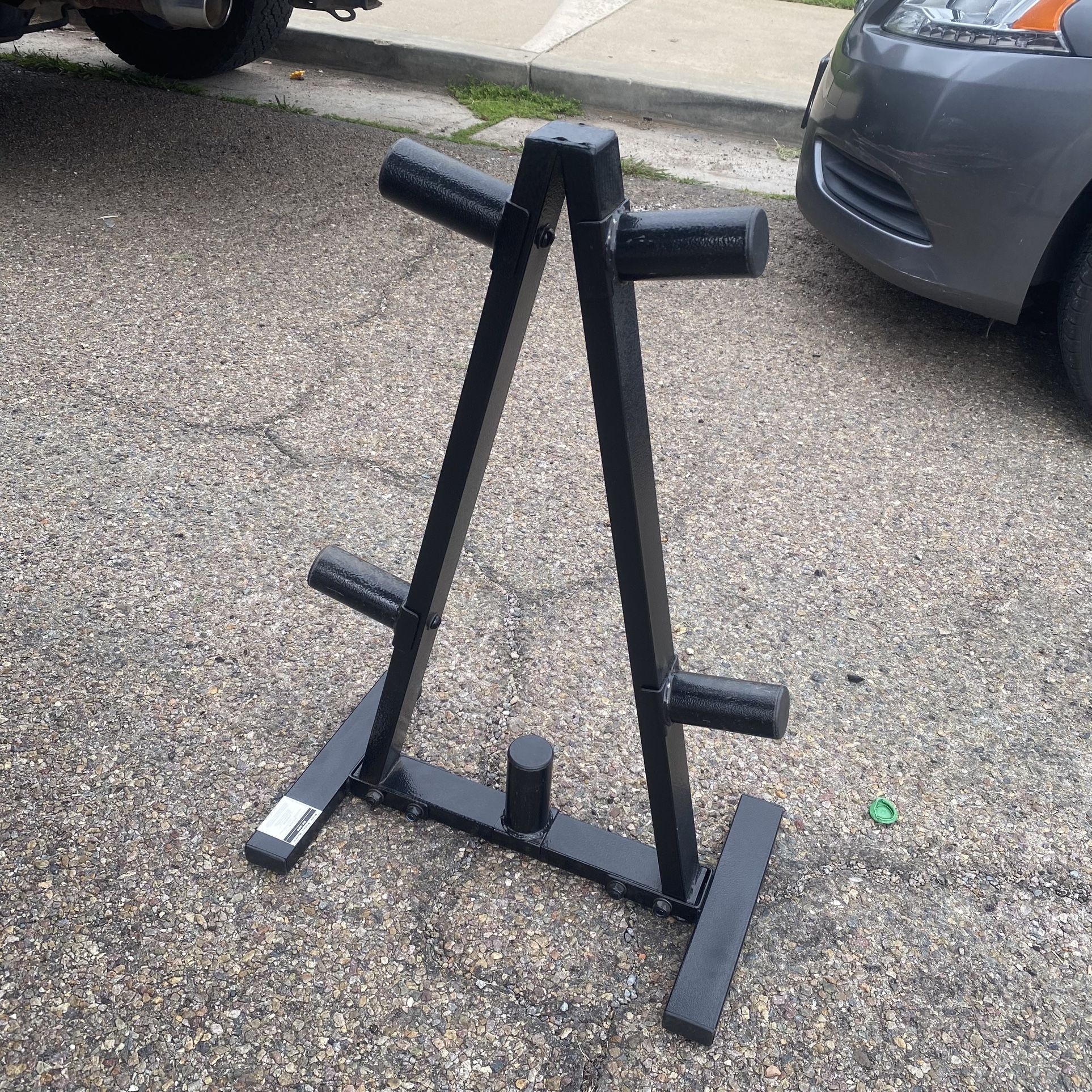 Olympic Weight Tree Rack