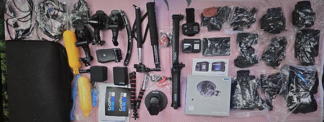 GoPro Hero 8 Black Ultimate Megabundle - 4 Batteries, Smart Remote & Premium Hard Case