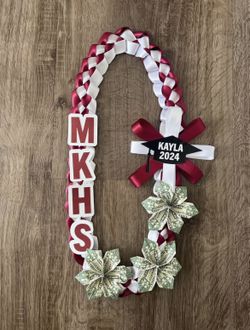 Graduation Ribbon Leis