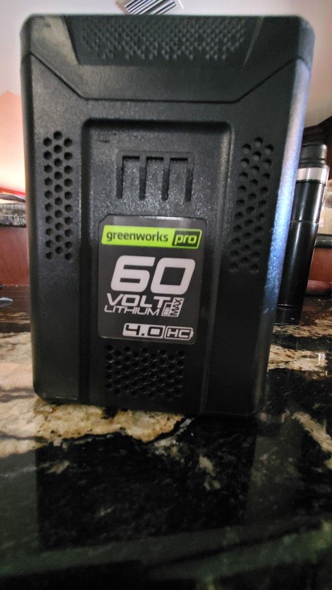 Greenworks Pro 60 Volt Lithium Battery 