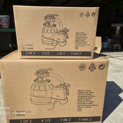 24 X 52 Pool Pump And Sand Filter Intex 