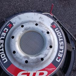 4 Celestion FTR 18” Speakers 