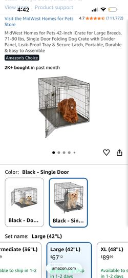 Large Dog Crate