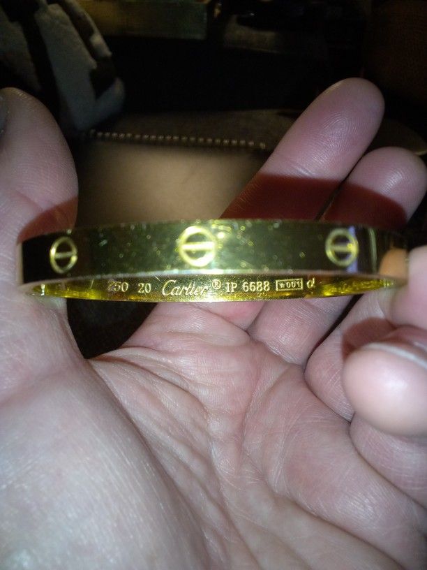 Cartier 18k Gold Bracelet