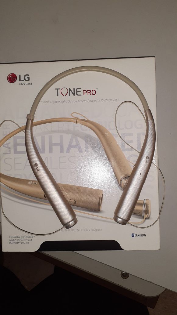 Lg Tone bluetooth headphones