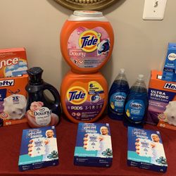 Household Bundle: Tide/ Downy/ Bounce/ Febreze/ Dawn/ Magic Eraser