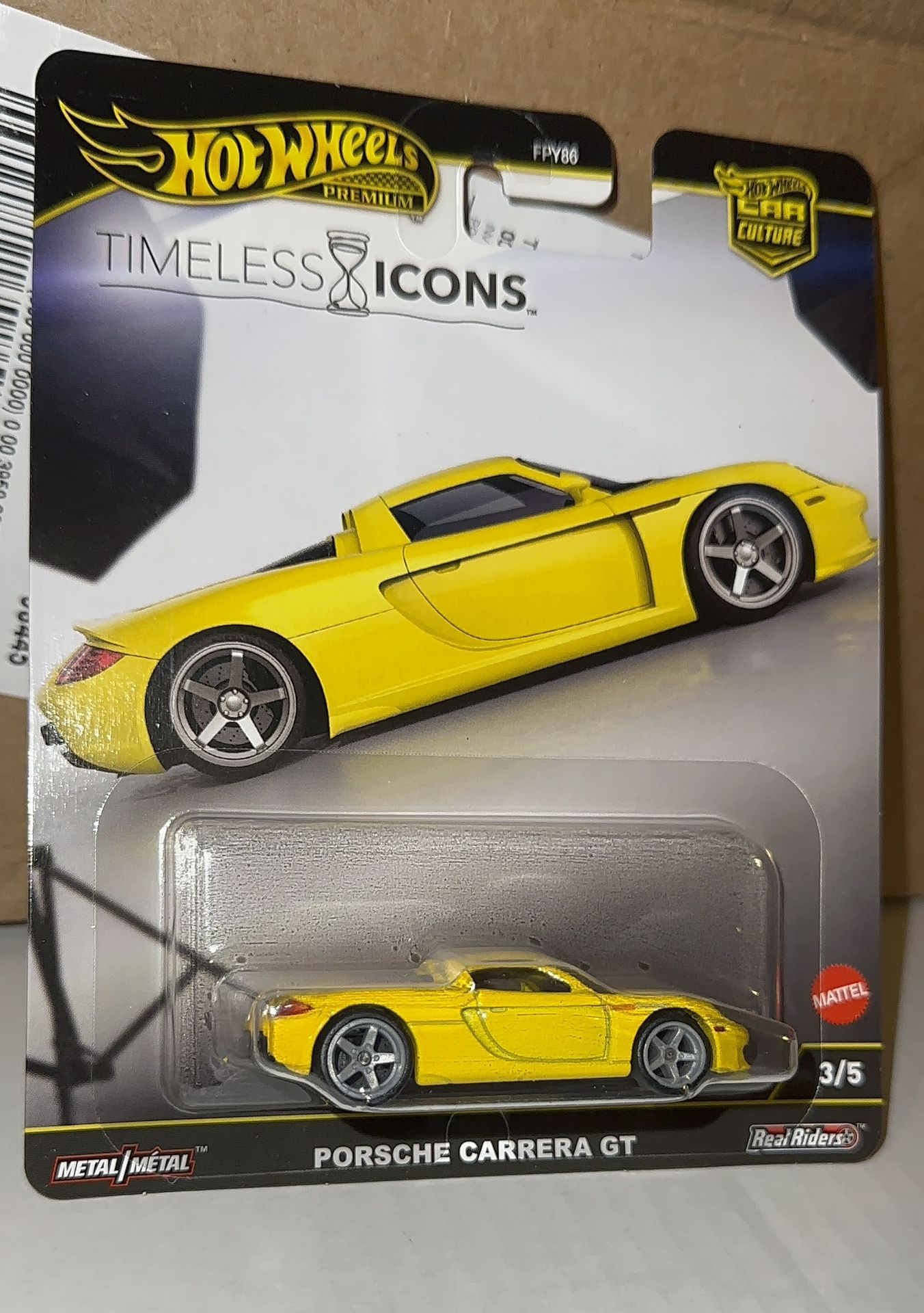 Hotwheels Porsche Carrera Gt Yellow