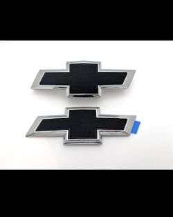 Chevrolet Camaro Front Grille & Rear Back Bowtie Emblem Set