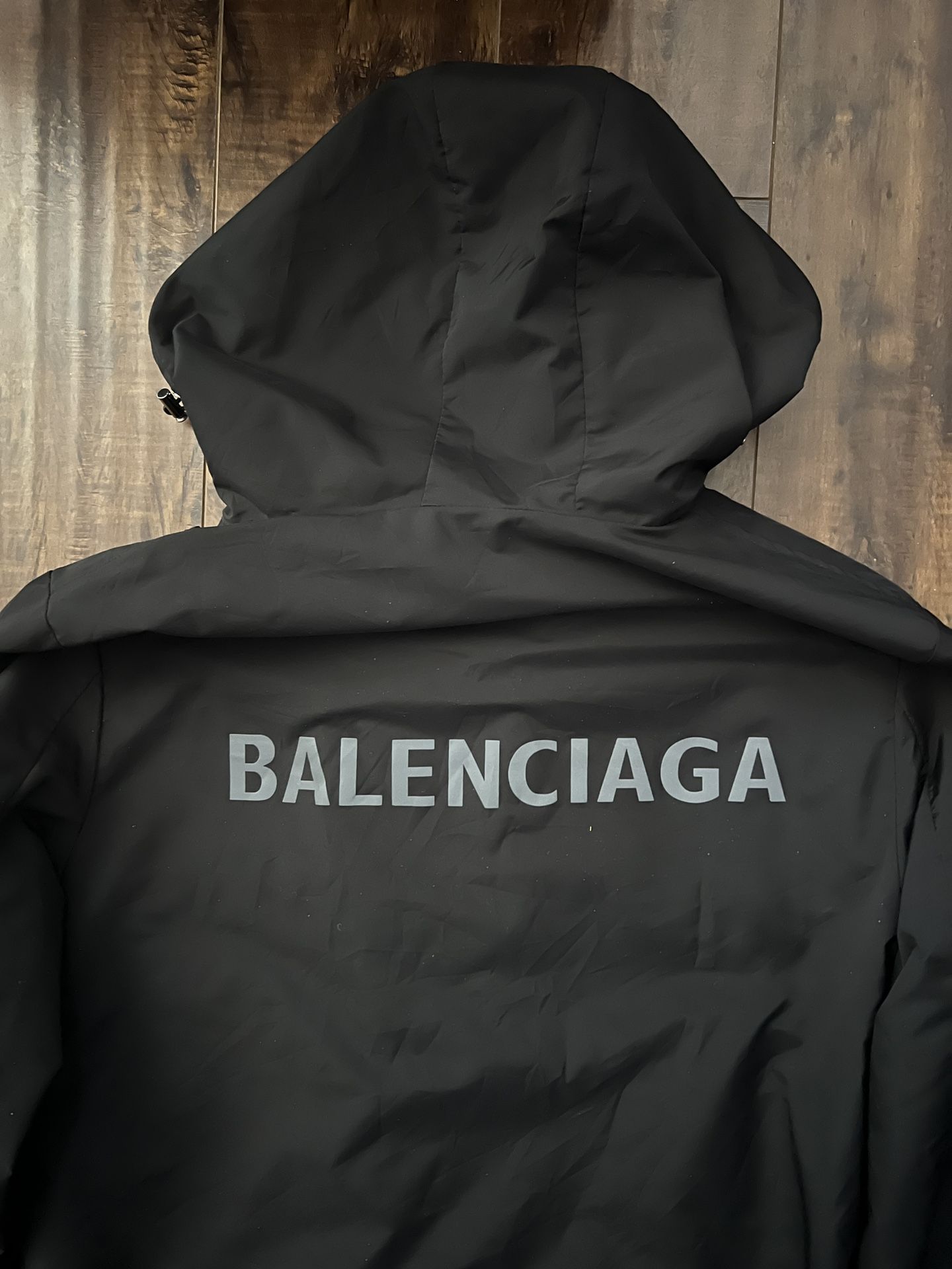 Balenciaga windbreaker hoodie jacket