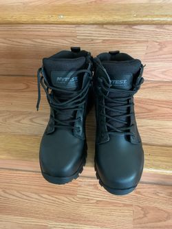 Steel toe shoes 6.5 for men’s /8.5 for woman