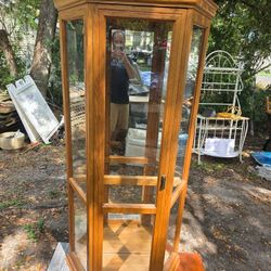 Glass China Hutch
