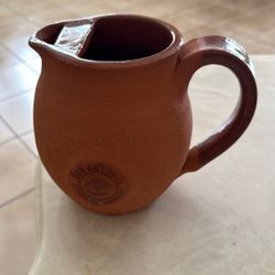 Hand Made Vase 7 1/2 Inches Wide By 6 1/2 Inches Tall