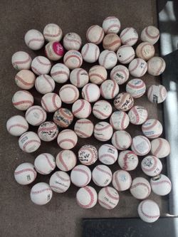 Baseballs $3 each