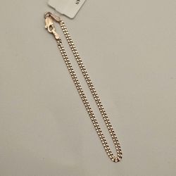 🔥 Rose Gold Over 925 Bracelet – Italian Made 🔥