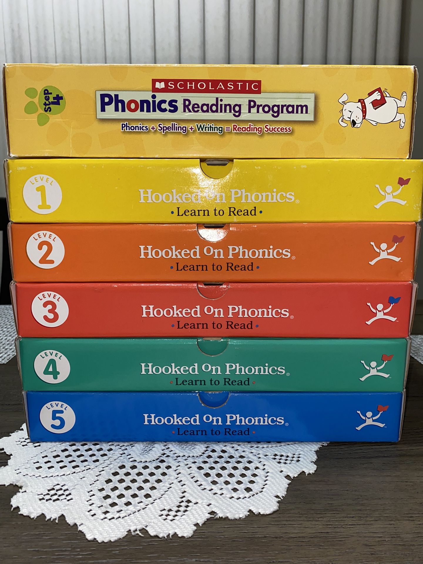 Hooked on Phonics, Learn To Read Levels 1-5