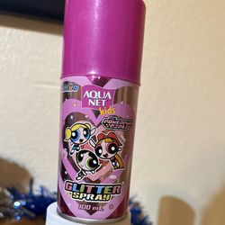 Aqua Net Girls Powerpuff  Spray