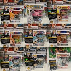 Autographed Funko Pops