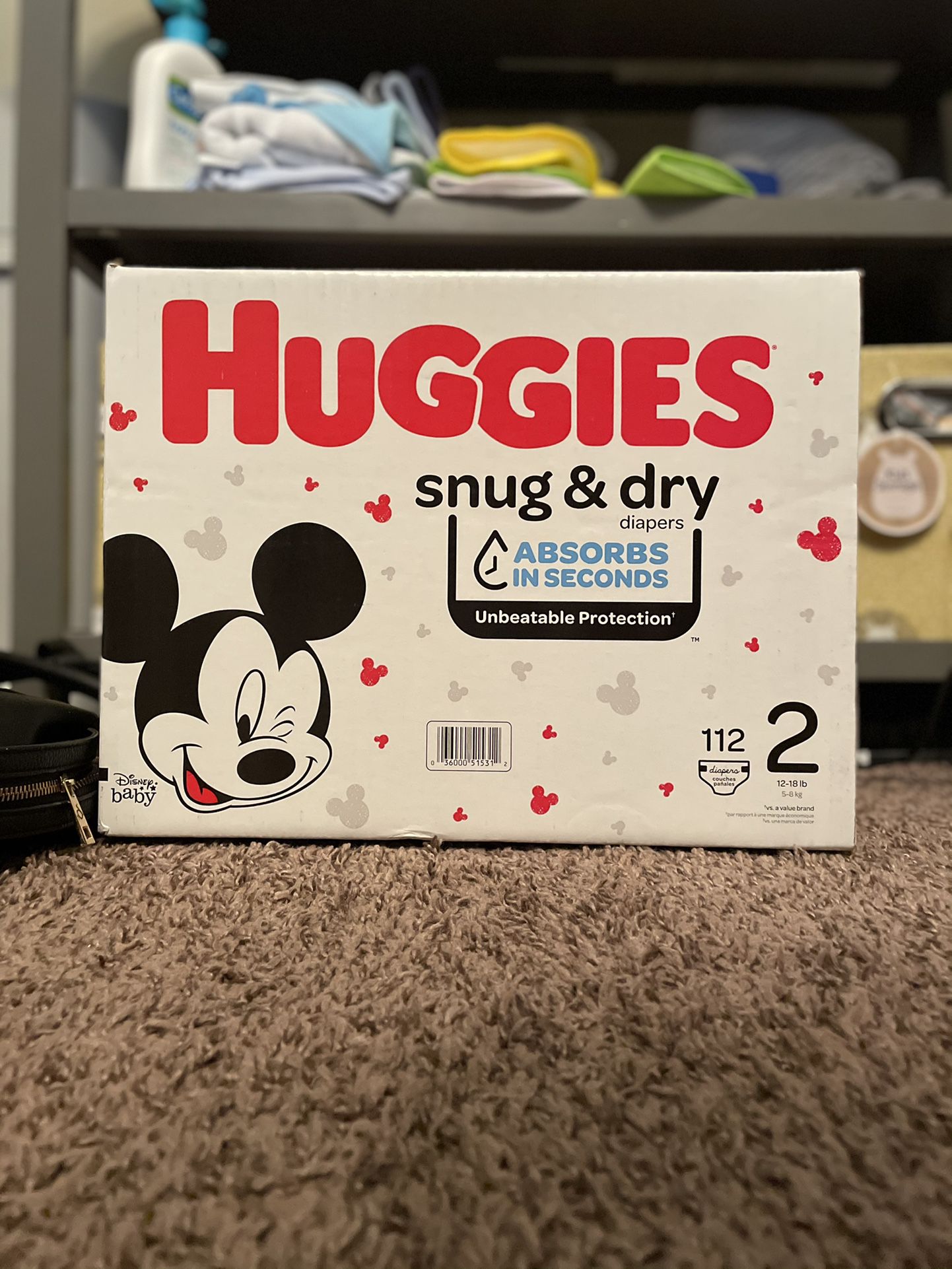 Huggies snug & dry diapers (56) Sz 2**Serious Inquiries Only**