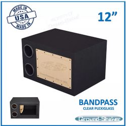 12” Single Ported Sub Box Subwoofer Enclosure Car Audio Caja Para Bocina 12” Ground shaker