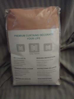 Joydeco Premium Rod Pocket Curtains 52x120
