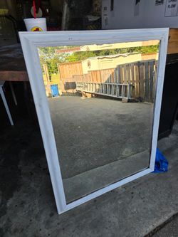 Used large mirror