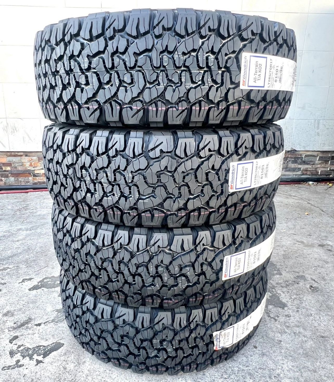 4 NEW BFG LT 285/70/17 ALL TERRAIN TIRES $1,165 CASH TOTAL‼️ FREE INSTALLATION‼️