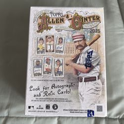 Baseball cards 2025 Allen & Ginter Blaster Box