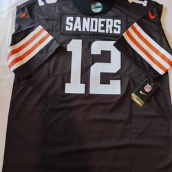 Sheduer Sanders Cleveland Browns Jerseys
