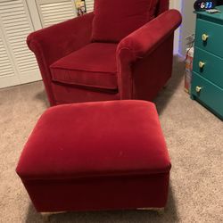 Chair And Ottoman 