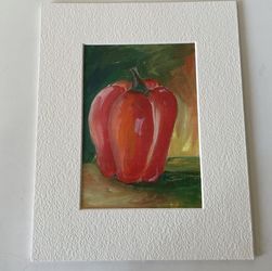 Leslie Wagner Red Pepper Print