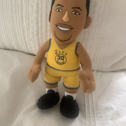 Bleachers, creatures, Steph Curry doll