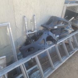 2003 Yamaha R6 Forks Frame Swingarm Subframe