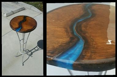Mini river table