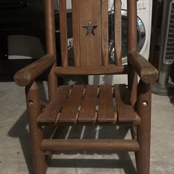 Wooden rocketing Chairs