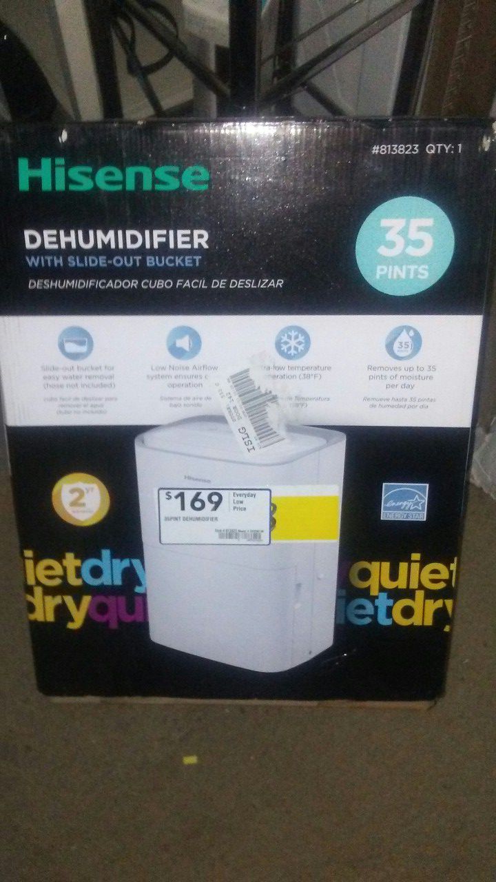 Dehumidifier 35 pints