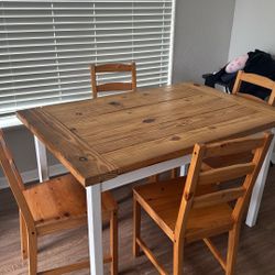 Table & 4 Chairs