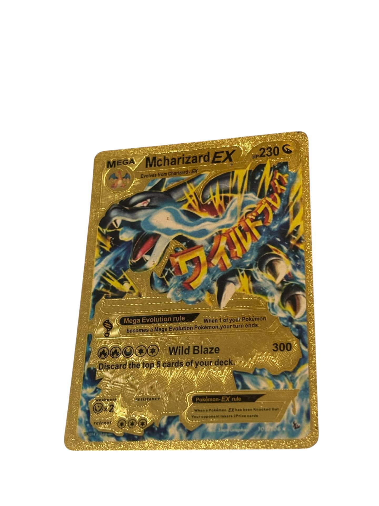 Gold Shinning Pokémon Cards