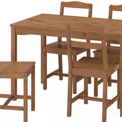Dining Table With 4 Chairs
